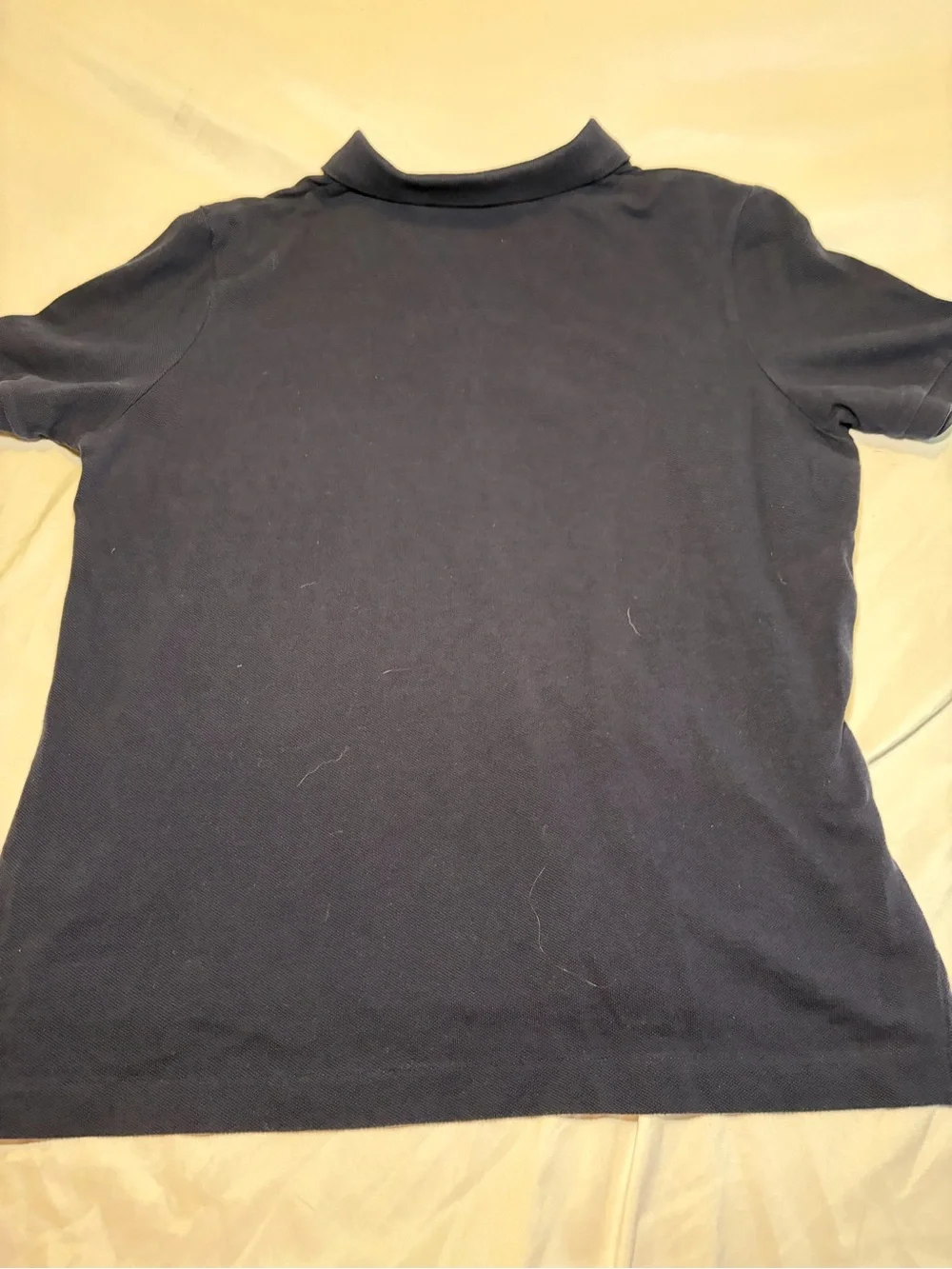 Polo by Ralph Lauren Navy Short-Sleeve Polo with Red Embroidery Size L